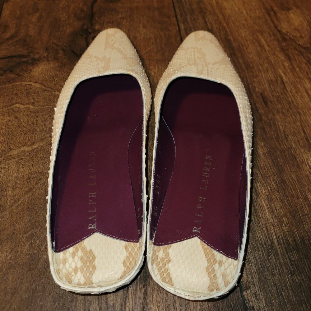 Ralph Lauren Loafer Mules  Slip on Slide Sandals  New  made in Italy - Picture 4 of 8